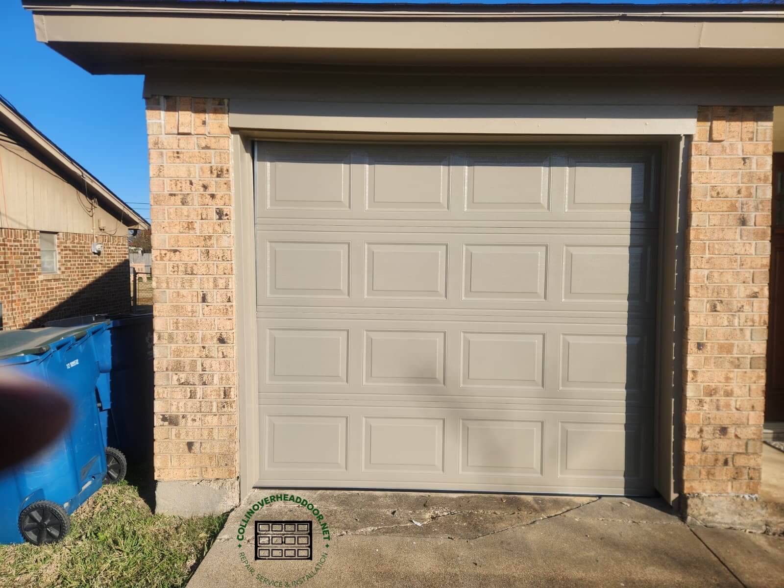 single-alond-door-install